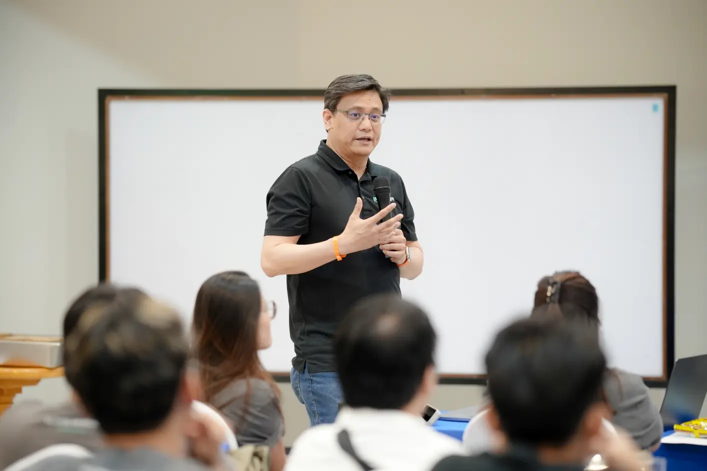 Fulcrum CTO speaking