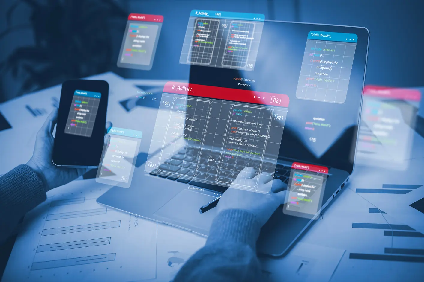 Person coding
