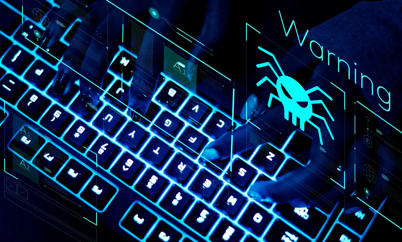 Developer keyboard closeup